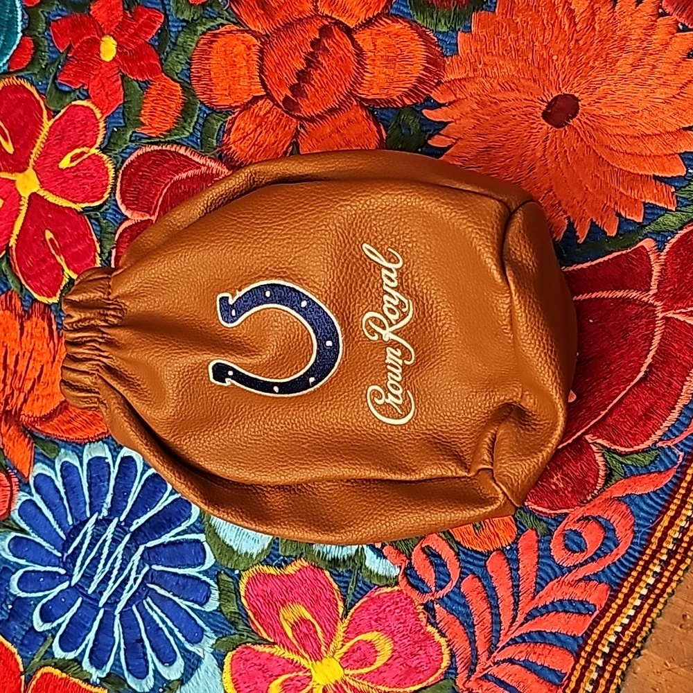 Colts crown royal bag